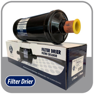 Appli Parts APFD-307S 7/8 in Liquid Line Refrigerant AC Filter Drier hvac Refrigeration 307S ODF Sweat Solder connection universal unidirectional 10-1/2 in long 3-1/4 in wide Appli Parts APFD-307S 7/8 in Liquid Line Refrigerant AC Filter Drier hvac Refrigeration 307S ODF Sweat Solder connection universal unidirectional 10-1/2 in long 3-1/4 in wide