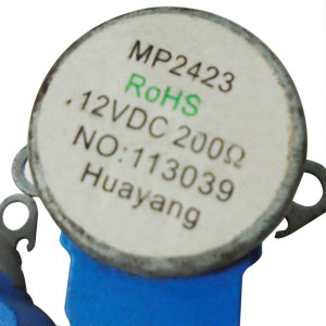Swing Stepper Motor Louver MP2423, SM-24-19-16-1 RoHS 202400200004, 11002010000148
