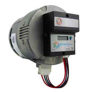 US Motors 1/2 hp 1800 rpm, 10 poles, 1 shaft, OPAO Enclosure, Ecm 1 speed, Frame 48, CW, Lead End 120-240v, 60 hz, 1 ph, 8430UI
