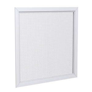 Price Perforated Face Return Grill Steel 10in x 10in F SW A B12