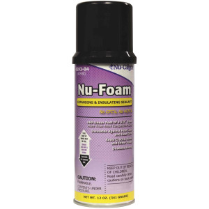 Nu-Calgon 4293-04 Nu-Foam Aerosol expanding, polyurethane, prepolymer foam sealant and insulating product Nu-Calgon 4293-04 Nu-Foam Aerosol expanding, polyurethane, prepolymer foam sealant and insulating product