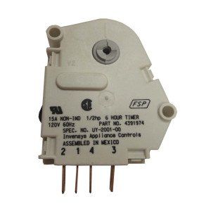 Whirlpool WP4391974 Geniune OEM Timer Defrost 6 hrs / 21 min  Whirlpool WP4391974 Geniune OEM Timer Defrost 6 hrs / 21 min