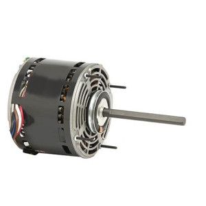 US Motors 1971 1/4 Hp 1075 rpm, 6 poles, 1 shaft, OAO Enclosure, 3 speed, 5.6 diameter, CCW, Lead End, Reversible, 208-230 V, 60 hz, 1 ph, 7.5 mfd/370 VAC Run Capacitor K055WMH1251012B