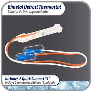 Appli Parts APBT-FT2076 Bimetal Thermostat Asian Type 2 Wire Fuse temperature 158F with Yellow and White wires Reference BIM-2076 / Sanyo / Termodisco Appli Parts APBT-FT2076 Bimetal Thermostat Asian Type 2 Wire Fuse temperature 158F with Yellow and White wires Reference BIM-2076 / Sanyo / Termodisco
