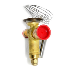 Danfoss 067N2163 18TR Thermostatic expansion valve, TGE, Compatible with R22, R407C, 7/8x1-1/8 in Solder, ODF, 1/4 in Externally equalized, Bi-flow, -40 to 50 F, replaces 067N2183