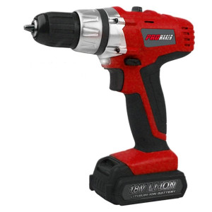 Promaker Cordeless Drill Driver 18.0V LI-ION PRO-TI18.2
Battery: LI-ION
Voltage: 18V
Speed: 0-350 / 0-1150rpm
Chuck size: 3/8in(10 mm)
Weight: 2.14Lb
Max torque: 270 Lb.In Promaker Cordeless Drill Driver 18.0V LI-ION PRO-TI18.2
Battery: LI-ION
Voltage: 18V
Speed: 0-350 / 0-1150rpm
Chuck size: 3/8in(10 mm)
Weight: 2.14Lb
Max torque: 270 Lb.In
