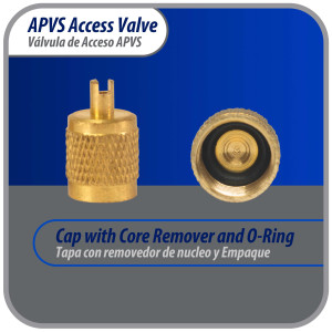 Appli Parts APVS-143163K10 10 pack 1/4 in SAE Access Schrader Valve x 3/16 ODF x 3 in Copper Stem with Valve Core and Cap with gasket and core remover for AC and refrigeration systems Appli Parts APVS-143163K10 10 pack 1/4 in SAE Access Schrader Valve x 3/16 ODF x 3 in Copper Stem with Valve Core and Cap with gasket and core remover for AC and refrigeration systems