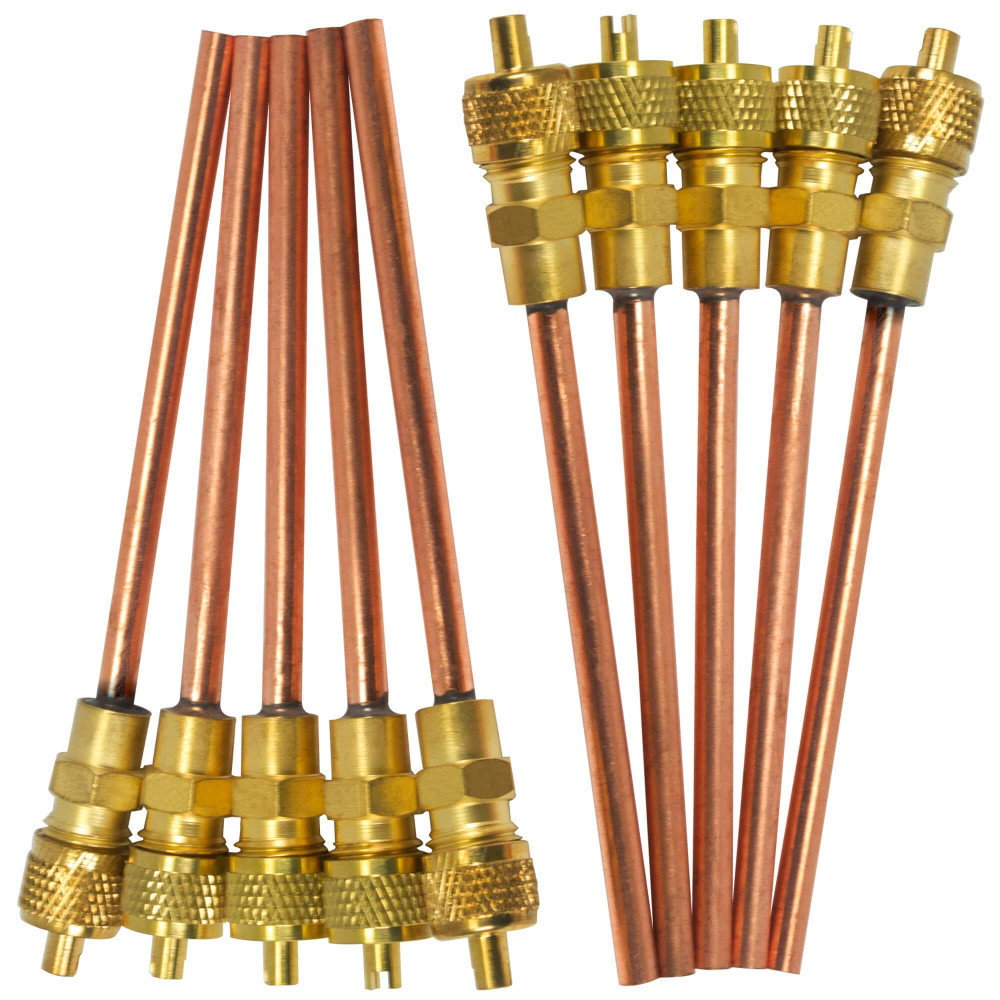 Appli Parts APVS 143163K10 10 Pack 1 4 In SAE Access Schrader Valve X 3 