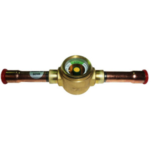 Danfoss SGP 12s I 1/2 in Sight Glass, ODF, R22,R290,R600,014L0036 Danfoss SGP 12s I 1/2 in Sight Glass, ODF, R22,R290,R600,014L0036