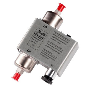 Danfoss 060B017191 Differential Pressure Switch MP55, Differential Press Range 4.3 to 65 psi, 1/4 in Flare Connections, Manual Reset, Time Relay Delay 60 sec, Identical product 060B101166