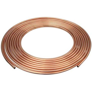 Copper Tube, Flexible 3/16 in x 50 ft ACR Type