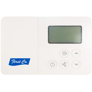 First Co Thermostat for Fan Coil 3 Speed 24V Manual 220V TF85L-200 T200 HEAT/COOL System Switch, Manual or Auto 3-Speed Fan switch with Auto Speed Feature First Co Thermostat for Fan Coil 3 Speed 24V Manual 220V TF85L-200 T200 HEAT/COOL System Switch, Manual or Auto 3-Speed Fan switch with Auto Speed Feature