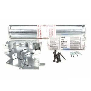 3M Fire Barrier Putty Sleeve Kit 12 In. Lenght  2 In.Diameter Steel DT200