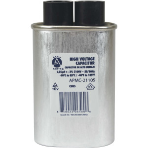 Appli Parts APMC-21105 1.05uf mfd (microfarads) High Voltage Microwave capacitor 2100V 50/60Hz CH85 21105 Universal Replacement for Multiple Brands NO PCB  Appli Parts APMC-21105 1.05uf mfd (microfarads) High Voltage Microwave capacitor 2100V 50/60Hz CH85 21105 Universal Replacement for Multiple Brands NO PCB