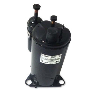 Toshiba Compressor fixed speed rotary 9.000 Btu 220v/60hz/1ph Compatible with R22, PH130X1C-3DZDU 201400630850 11103010000474 