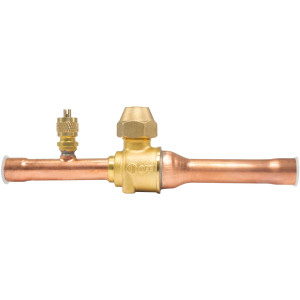 Appli Parts APBV-012 1/2 in Shut Off Ball Valve ODF Universal Replacement 610 psi (4.2 Mpa) max pressure -22 F to 248 F work temperature with 1/4 in SAE service port, with 6-1/2 in overall length Appli Parts APBV-012 1/2 in Shut Off Ball Valve ODF Universal Replacement 610 psi (4.2 Mpa) max pressure -22 F to 248 F work temperature with 1/4 in SAE service port, with 6-1/2 in overall length