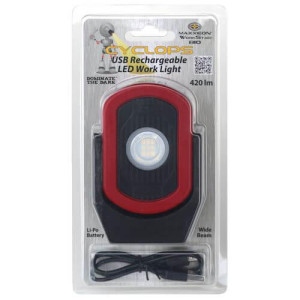 Maxxeon Workstar Cyclops Rechargeable Area Led Light Mxn00810, Supercedes Mxn00800