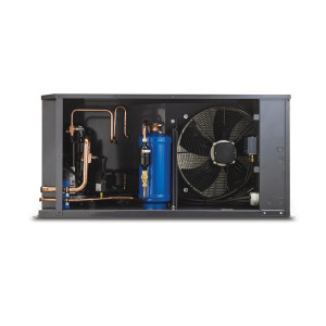 Danfoss LNYM0500UWH000Q Condensing Unit Microchannel 5HP LBP 230V/3Ph/60Hz R404A, R452A, R448A, R449A POE Oil 1 Fan with Scroll Compressor LLZ015T2 Replaces 114N3504, 114N3653 Danfoss LNYM0500UWH000Q Condensing Unit Microchannel 5HP LBP 230V/3Ph/60Hz R404A, R452A, R448A, R449A POE Oil 1 Fan with Scroll Compressor LLZ015T2 Replaces 114N3504, 114N3653
