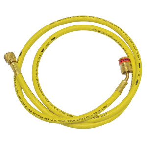 Uniweld Manifold Hose Yellow 60 in CFC HCFC HFC R410 Ez-Turn Anti-Blowback 93012 Uniweld Manifold Hose Yellow 60 in CFC HCFC HFC R410 Ez-Turn Anti-Blowback 93012