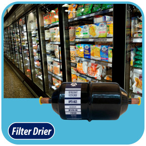 Appli Parts APFD-082S 1/4 in Liquid Line Refrigerant AC Filter Drier hvac Refrigeration 082S ODF Sweat Solder connection universal unidirectional 6in long 2-1/4 in wide
 Appli Parts APFD-082S 1/4 in Liquid Line Refrigerant AC Filter Drier hvac Refrigeration 082S ODF Sweat Solder connection universal unidirectional 6in long 2-1/4 in wide