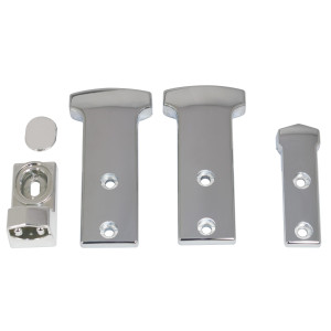 Whirlpool 819342 Genuine OEM Chrome Door Handle End cap 
 Whirlpool 819342 Genuine OEM Chrome Door Handle End cap