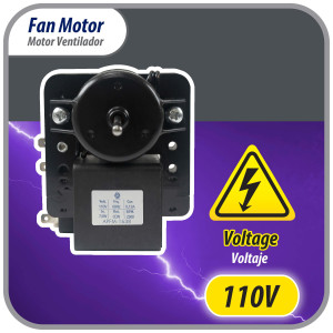 Appli Parts APFM-1638 Evaporator Fan Motor for refrigerators and freezers 110 V, 60 Hz, 0.12 A, 7.5 W, 2500 rpm, CCW, Shaft Length 1-3/4 in replaces 200D2940P005, 200D2940P011, P009, WR01F01638 Appli Parts APFM-1638 Evaporator Fan Motor for refrigerators and freezers 110 V, 60 Hz, 0.12 A, 7.5 W, 2500 rpm, CCW, Shaft Length 1-3/4 in replaces 200D2940P005, 200D2940P011, P009, WR01F01638