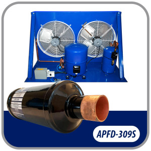 Appli Parts APFD-309S 1-1/8 in Liquid Line Refrigerant AC Filter Drier hvac Refrigeration 309S ODF Sweat Solder connection universal unidirectional 11in long 3in wide Appli Parts APFD-309S 1-1/8 in Liquid Line Refrigerant AC Filter Drier hvac Refrigeration 309S ODF Sweat Solder connection universal unidirectional 11in long 3in wide