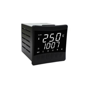 Full Gauge Oven Thermostat Timer 85-265V 50/60Hz Thermon for Gas, Electric or Wood-Fired Oven 14F to 932F, 7 Relay Outputs, 1 Digital Input, 1 Flame Sensor, Internal Buzzer TO-711F
 Full Gauge Oven Thermostat Timer 85-265V 50/60Hz Thermon for Gas, Electric or Wood-Fired Oven 14F to 932F, 7 Relay Outputs, 1 Digital Input, 1 Flame Sensor, Internal Buzzer TO-711F