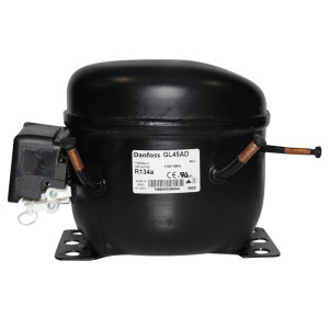 Danfoss GL45ADA 1/6HP R134a Fractional Refrigeration Compressor LBP 115/1/60 (V/Ph/Hz) 123B1153 Danfoss GL45ADA 1/6HP R134a Fractional Refrigeration Compressor LBP 115/1/60 (V/Ph/Hz) 123B1153