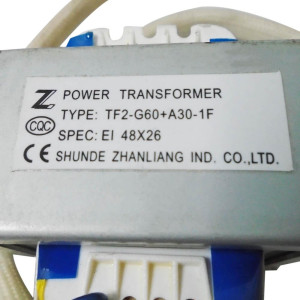 Transformer Tf2-G60+A30-1f/Spec:Ei 48x26 11203103000029 / 202300900097 Transformer Tf2-G60+A30-1f/Spec:Ei 48x26 11203103000029 / 202300900097