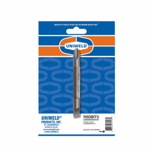 Screwdriver Bit 5/16 Slotted / 31 Philips Uniweld Rsdbit3