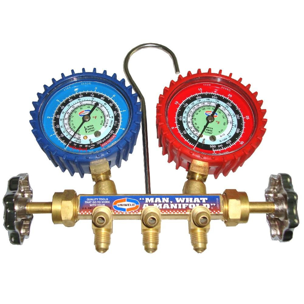 manifold-r12-r22-r134-uniweld-5ft-hoses-manifold-qal5sm-1-psi-kg-cm2