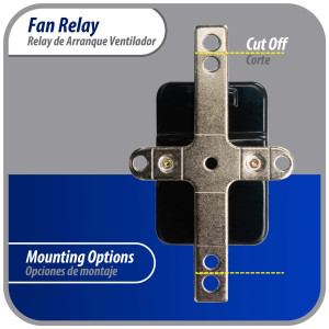 Appli Parts APFR-380 90-380, 24 VAC Coil, Heavy Duty Switching Fan Relay, SP Normally Open, SP Normally Closed, AC and heating Furnace blower relay Universal fit multi position bracket Appli Parts APFR-380 90-380, 24 VAC Coil, Heavy Duty Switching Fan Relay, SP Normally Open, SP Normally Closed, AC and heating Furnace blower relay Universal fit multi position bracket