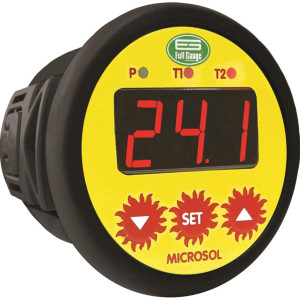 Electronic Control Full Gauge Solar 110/220v Cylindrical Microsol Electronic Control Full Gauge Solar 110/220v Cylindrical Microsol