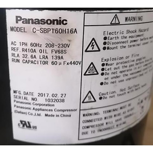 Scroll Compressor 60.000 Btu 220v/1ph/60hz 11102010000324 / 201400700624
Fits: ecox EVCU060C10B Midea PAC60611FCB Scroll Compressor 60.000 Btu 220v/1ph/60hz 11102010000324 / 201400700624
Fits: ecox EVCU060C10B Midea PAC60611FCB