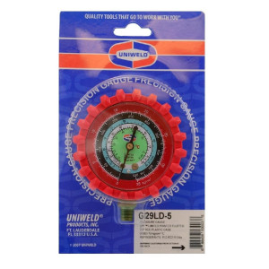 Uniweld G29LD-5 Manifold Gauge High R-12/R-22r/R-134a (Psi-Kg/Cm2-C) Uniweld G29LD-5 Manifold Gauge High R-12/R-22r/R-134a (Psi-Kg/Cm2-C)