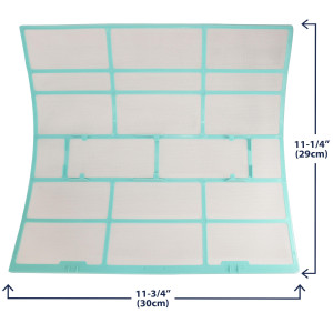 Mini Split Air Filter 201132591089, 12100204000522