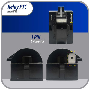 Appli Parts APSR-4003P Mini Fridge relay switch 1 pin 4.7 Ohm 110V Universal PTC Start relay replacement part for multiple brands of refrigerators wine cooler Appli Parts APSR-4003P Mini Fridge relay switch 1 pin 4.7 Ohm 110V Universal PTC Start relay replacement part for multiple brands of refrigerators wine cooler