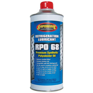 Supercool 25022 RPO-68 viscosity Polyol Ester Oil Supercool POE  25022 1/4gallon / 32oz Supercool 25022 RPO-68 viscosity Polyol Ester Oil Supercool POE  25022 1/4gallon / 32oz