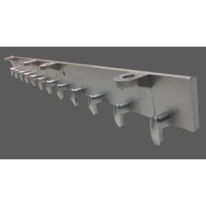 Mounting Metal / Aluminum Hanger Hardware Quickmounthd for Pvc Strip Rolls 2ft / 0.6mts Section (10 per Box) Mounting Metal / Aluminum Hanger Hardware Quickmounthd for Pvc Strip Rolls 2ft / 0.6mts Section (10 per Box)