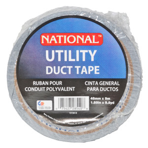 National Multi-Purpose Duct Tape 1.89 in x 10 yd National 306 Silver 6 Mil National Multi-Purpose Duct Tape 1.89 in x 10 yd National 306 Silver 6 Mil
