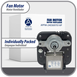 Appli Parts APFM-240369701AP Freezer Fan Motor replacement 6 W, 110 V, 60 Hz, 0.05 A, 3000 rpm, CCW rotation