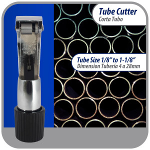Appli Parts APT-TC274 1/8 in to 1-1/8 in Tube Cutter for Copper, Aluminum, Steel, PVC and other soft metal pipe for Plumbing and HVAC/R Professionals and DIY Applications  Appli Parts APT-TC274 1/8 in to 1-1/8 in Tube Cutter for Copper, Aluminum, Steel, PVC and other soft metal pipe for Plumbing and HVAC/R Professionals and DIY Applications