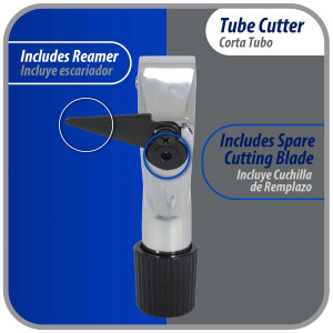Appli Parts APT-TC274 1/8 in to 1-1/8 in Tube Cutter for Copper, Aluminum, Steel, PVC and other soft metal pipe for Plumbing and HVAC/R Professionals and DIY Applications  Appli Parts APT-TC274 1/8 in to 1-1/8 in Tube Cutter for Copper, Aluminum, Steel, PVC and other soft metal pipe for Plumbing and HVAC/R Professionals and DIY Applications