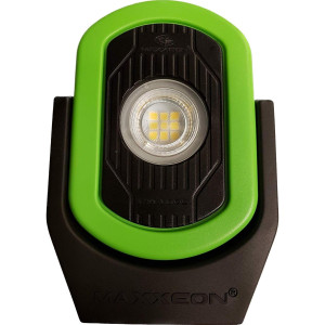 Maxxeon MXN00811, HiVis Green, 720 Lumens, USB Rechargeable LED Cyclops Workstar Work Light Maxxeon MXN00811, HiVis Green, 720 Lumens, USB Rechargeable LED Cyclops Workstar Work Light