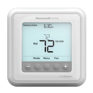 Honeywell TH6210U2001/U T6 PRO Programmable Thermostat for Air Conditioning Systems 3 Heat/2 Cool 5-2 Day, 5-1-1 Programming Honeywell TH6210U2001/U T6 PRO Programmable Thermostat for Air Conditioning Systems 3 Heat/2 Cool 5-2 Day, 5-1-1 Programming