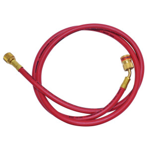 Uniweld EZ5R Manifold Hose Red 60 in CFC HCFC HFC R410 Ez-Turn Anti-Blowback 93002 Uniweld EZ5R Manifold Hose Red 60 in CFC HCFC HFC R410 Ez-Turn Anti-Blowback 93002