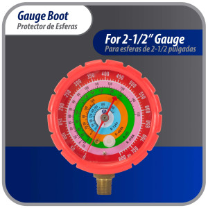 Appli Parts APMG-GBR 2.5 in Red Protective Gauge Boot for Manifold Gauge High pressure Appli Parts APMG-GBR 2.5 in Red Protective Gauge Boot for Manifold Gauge High pressure