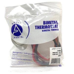 Appli Parts APBT-5709 Bimetal 3 Wire Fan and Defrost Termination Delay Thermostat SPDT Open 55 F Close 35 F Replaces: Bohn, Larkin, Chandler, Climate Control 5709L, 4751C, 27454, SL5709 Appli Parts APBT-5709 Bimetal 3 Wire Fan and Defrost Termination Delay Thermostat SPDT Open 55 F Close 35 F Replaces: Bohn, Larkin, Chandler, Climate Control 5709L, 4751C, 27454, SL5709