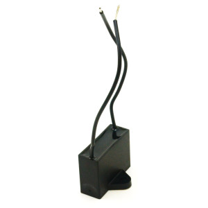 Appli Parts Fan Capacitor 2.5 mfd (microfarads) uf 250 VAC with 2 Wire Terminal Connections compatible with any brand with same capacitance 1-1/2in Width 5/8in Depth 1in Height CAP-2.5-250-2C Appli Parts Fan Capacitor 2.5 mfd (microfarads) uf 250 VAC with 2 Wire Terminal Connections compatible with any brand with same capacitance 1-1/2in Width 5/8in Depth 1in Height CAP-2.5-250-2C